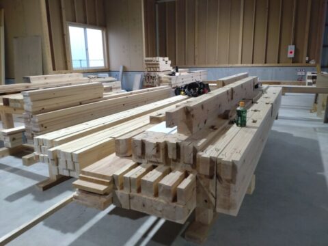 墨付け刻み作業完了しました✨