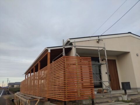 増築工事…下屋…庇…✨